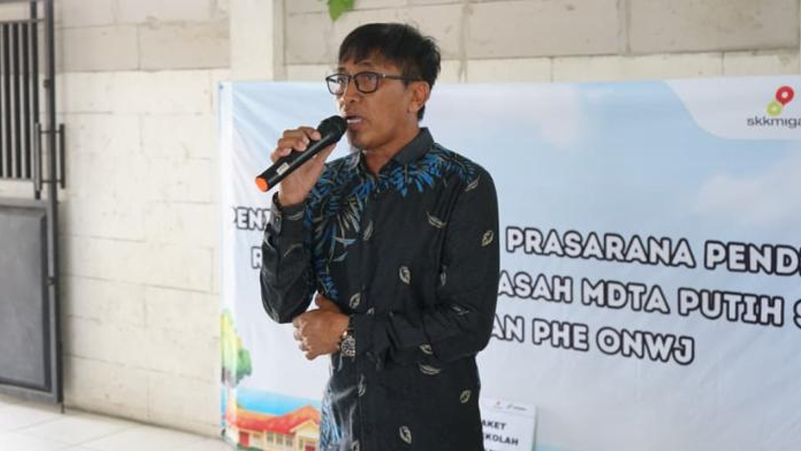 Hafar Group dan PHE ONWJ Revitalisasi Madrasah MDTA Putih Suci di Indramayu